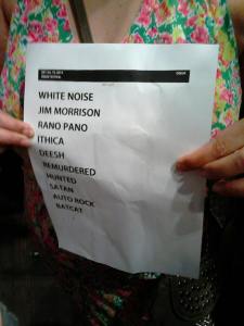 Mogwai Dour festival 2014